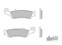 BREMBO Remblokken, voor de moto, Off Road Gesinterd Metaal 07YA47SX