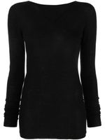 Rick Owens pull en cachemire - Noir