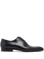 Magnanni chaussures oxford en cuir à bout en amande - Noir - thumbnail