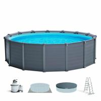 Rond Zwembad met Filteringsysteem Intex 478 x 124 cm 16.500 l Rond Rond Zwembad met Filteringsysteem Intex 478 x 124 cm 16.500 l Rond