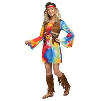 Vrouwenkostuum Hippie Breeze 5-delig