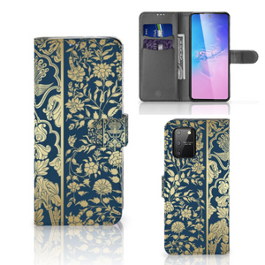 Samsung S10 Lite Hoesje Beige Flowers