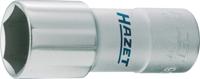 HAZET Bougiedopsleutel 900MGT · 1/2 inch (12,5 mm) vierkant hol · Buiten-zeskant-profiel · SW 20,8 mm · 13/16?
