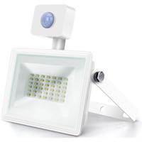 LED Bouwlamp met Sensor 30W - Natuurlijk Wit 4000K - IP65 Waterdicht