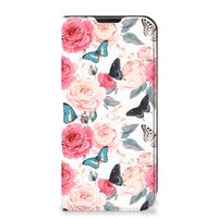 Samsung Galaxy Xcover 6 Pro Smart Cover Butterfly Roses - thumbnail