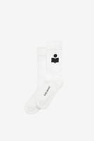 Isabel Marant sokken Siloki CT001JFA-A1C11A white