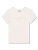 Lanvin Enfant t-shirt en coton à logo imprimé - Jaune - thumbnail