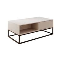 Meubella Salontafel Delta - Beige - 120 cm Meubella Salontafel Delta - Beige - 120 cm