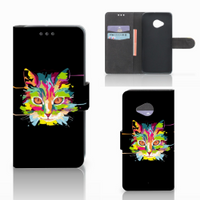 HTC U11 Life Leuk Hoesje Cat Color - thumbnail