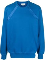 Alexander McQueen sweat en coton à col rond - Bleu