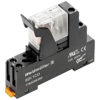 Weidmüller DRIKIT 24VAC 1CO LD Relaismodule Nominale spanning: 24 V/AC Schakelstroom (max.): 10 A 1x wisselcontact 10 stuk(s)