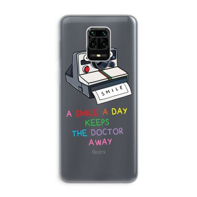 Smile: Xiaomi Redmi Note 9 Pro Transparant Hoesje