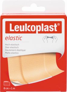 Leukoplast elastische pleister, 8 cm x 1 m