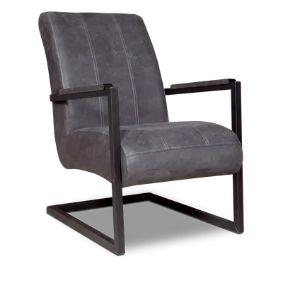 Fauteuil Richmond - Bull Anthracite Fauteuil Richmond - Bull Anthracite