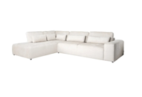 Sofa Lund 3 seater + ottoman links of rechts