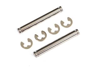 Suspension pins, 23mm hard chrome (2)/ e-clips (4)