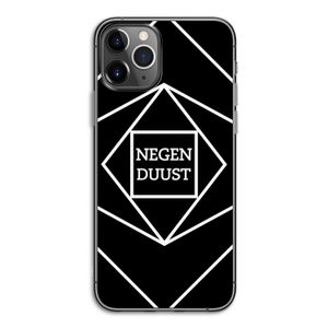 Negenduust geometrisch: iPhone 11 Pro Transparant Hoesje