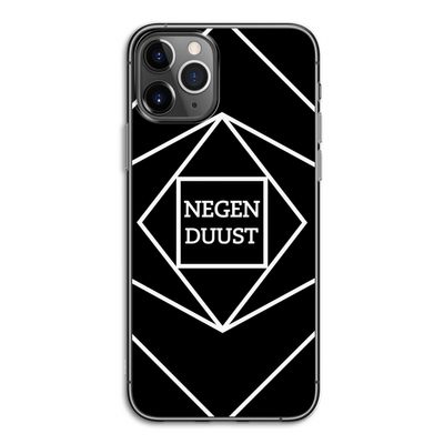 Negenduust geometrisch: iPhone 11 Pro Transparant Hoesje