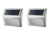 Hofftech LED Solar Wandlampen - 2 stuks - thumbnail