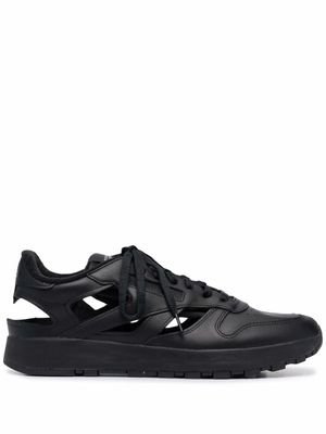 Maison Margiela x Reebok baskets Classic Tabi Decortique en cuir - Noir