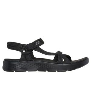 Go Walk Flex Sublime Black Sandalen Dames