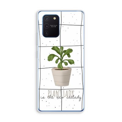 Kamerplant op vensterruit: Samsung Galaxy Note 10 Lite Transparant Hoesje