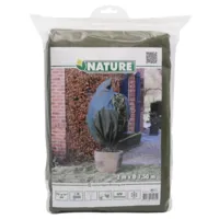 Nature Winterafdekhoes rits h2d1.50m groen
