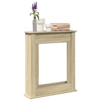 Haardombouw 75x20x87,5 cm bewerkt hout sonoma eikenkleurig