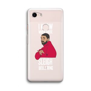 Sleigh Bells Ring: Google Pixel 3 Transparant Hoesje
