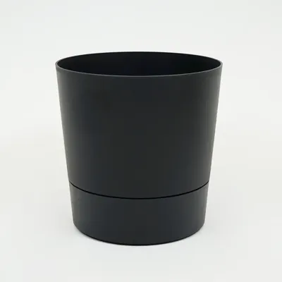 Pot foss d43cm living black met wielen