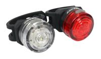 One verlichtingsset 10 op knoopcel (inclusief) zwart