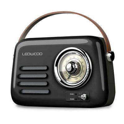 Transistor Radio Ledwood ALMA NEGRO Zwart 30 W