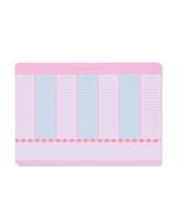 HEMA Weekplanner 29.5x21cm roze-blauw