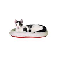 Kattenbed Trixie Wit Rood 47 × 38 cm