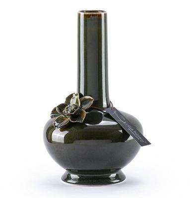 Brigitte Vaas 15x15x25cm groen