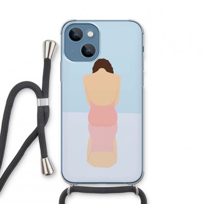 Mirror: iPhone 13 mini Transparant Hoesje met koord