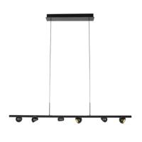 Steinhauer 6-lichts hanglampMarcadore recht zwart - 4137ZW