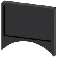 Siemens 3SU1960-0AH10-0AA0 3SU19600AH100AA0 Schilddrager (b x h) 27 mm x 17.5 mm Zwart 10 stuk(s)