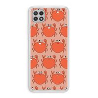 Krab: Samsung Galaxy A22 4G Transparant Hoesje