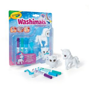 Crayola washimals dieren eenhoorn en uil una