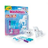Crayola washimals dieren eenhoorn en uil una