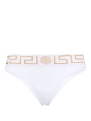 Versace culotte Greca Border - Blanc