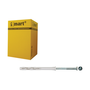 pgb-Europe SMART | Raamplug +schroef VZK Tx Ø 8x120 Nzn | 50 st SM0RPTN010801203