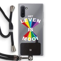 Het Leven Is Mooi: Samsung Galaxy Note 10 Transparant Hoesje met koord