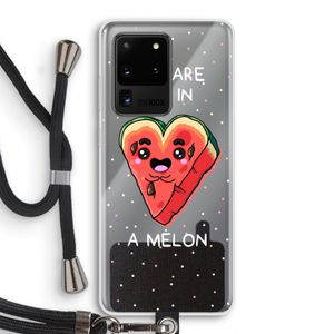 One In A Melon: Samsung Galaxy S20 Ultra Transparant Hoesje met koord
