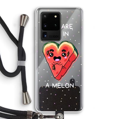 One In A Melon: Samsung Galaxy S20 Ultra Transparant Hoesje met koord
