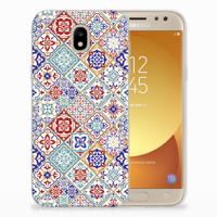 Samsung Galaxy J5 2017 | TPU | Siliconen hoesje | Tiles Color