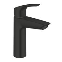 GROHE Eurosmart Wastafelmengkraan - M-size - zonder waste - matte black 233242433 - thumbnail