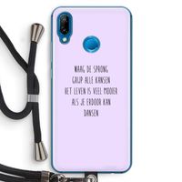 Sprong: Huawei P20 Lite Transparant Hoesje met koord