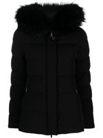 Moorer doudoune Kilie-Fur-Kn à capuche - Noir
